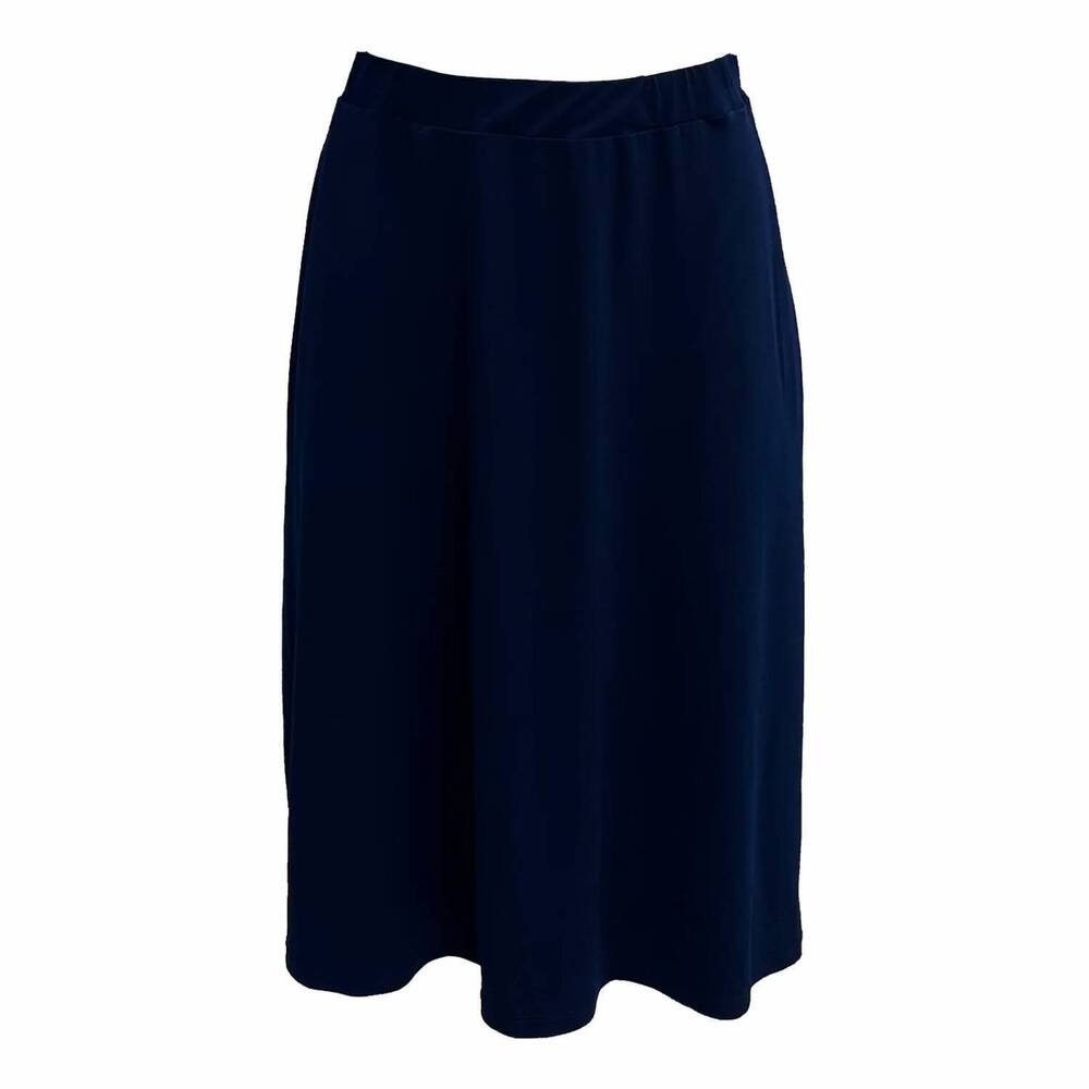 NEW STORYLINE COLLECTION women's swing skirt in navy